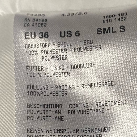 Bogner Sagarmatha Ski Jacket White Size S - Picture 11 of 11